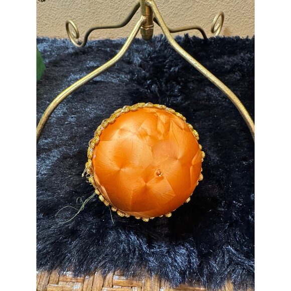 West Germany Koestel Christmas Ornament Burnt Orange - Picture 6 of 8